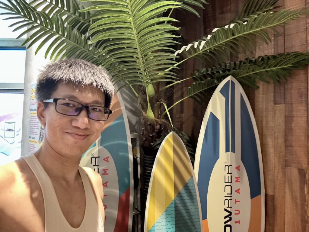 Gonna go surfing again.