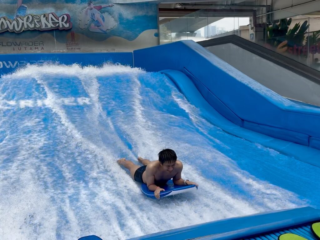 One hour of FlowRider