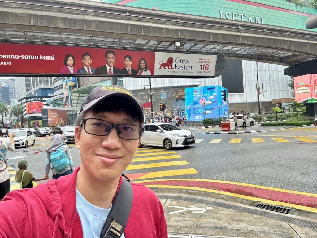 At Bukit Bintang again...